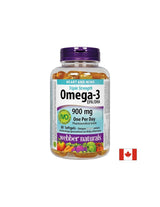 Omega-3 Triple Strength / Omega-3 900 mg x 80 mäkkých želatínových kapsúl <tc>Webber Naturals</tc>