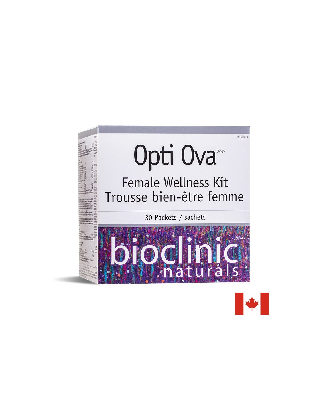 Opti Ova™ Female Wellness Kit - Program na podporu plodnosti pre ženy, 30 balení <tc>Natural Factors</tc>