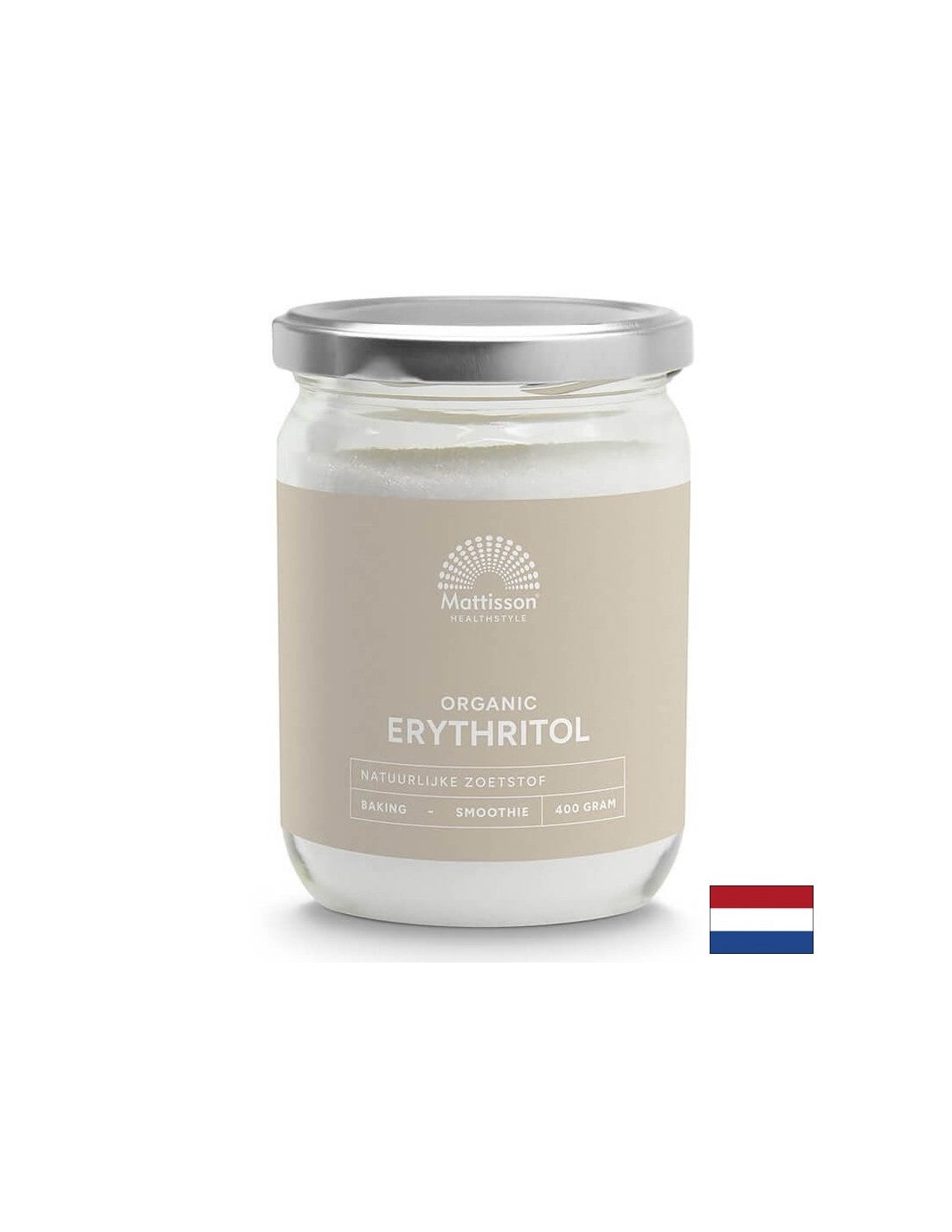 Erytritol (organický), 400 g <tc>Mattisson Healthstyle</tc>