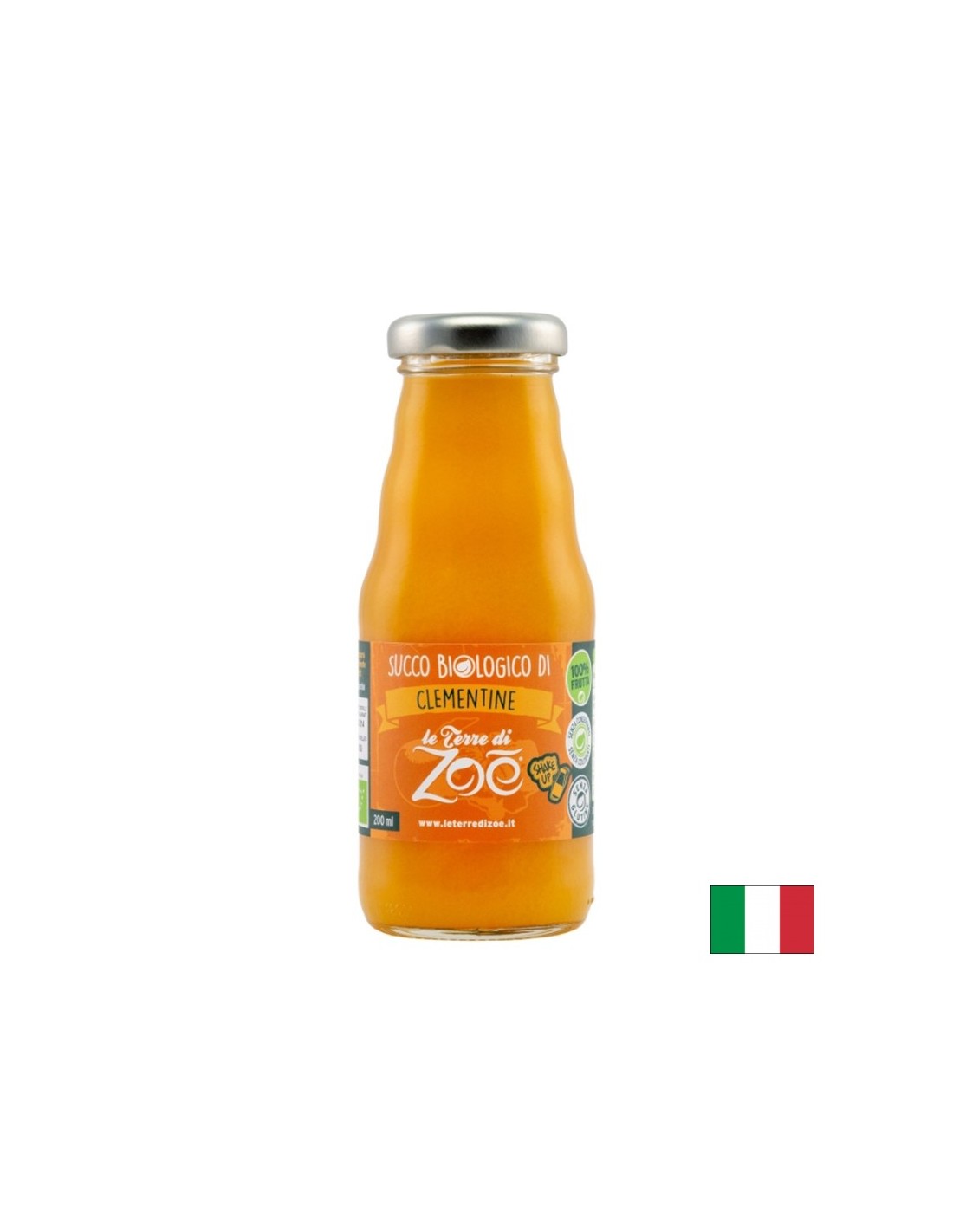 Organic Mandarin Juice, 200 ml