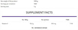 Prášok vitamínu C / ochutená 1 000 gramov