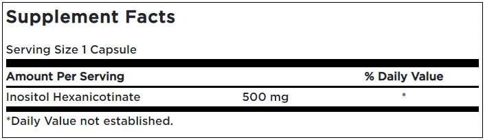 Flush Free Niacín 500 mg - 240 kapsúl