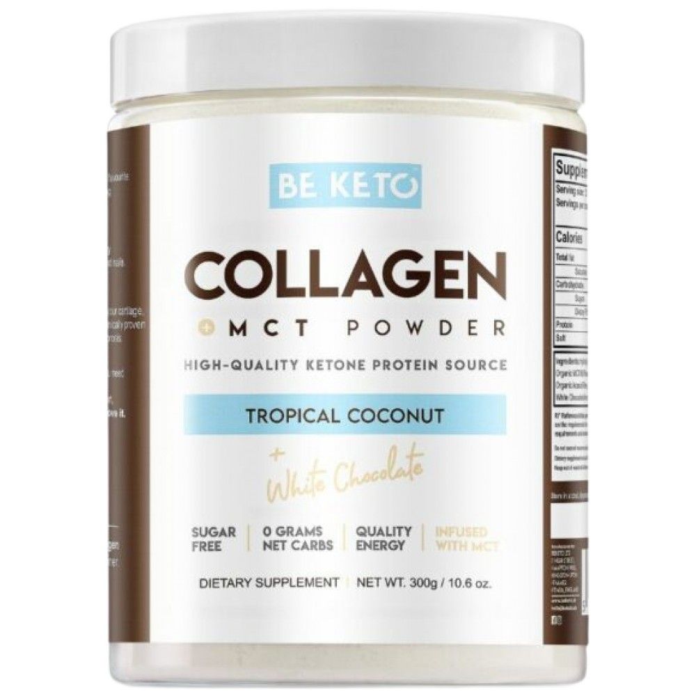 Keto kolagén + mct prášok - 300 gramov