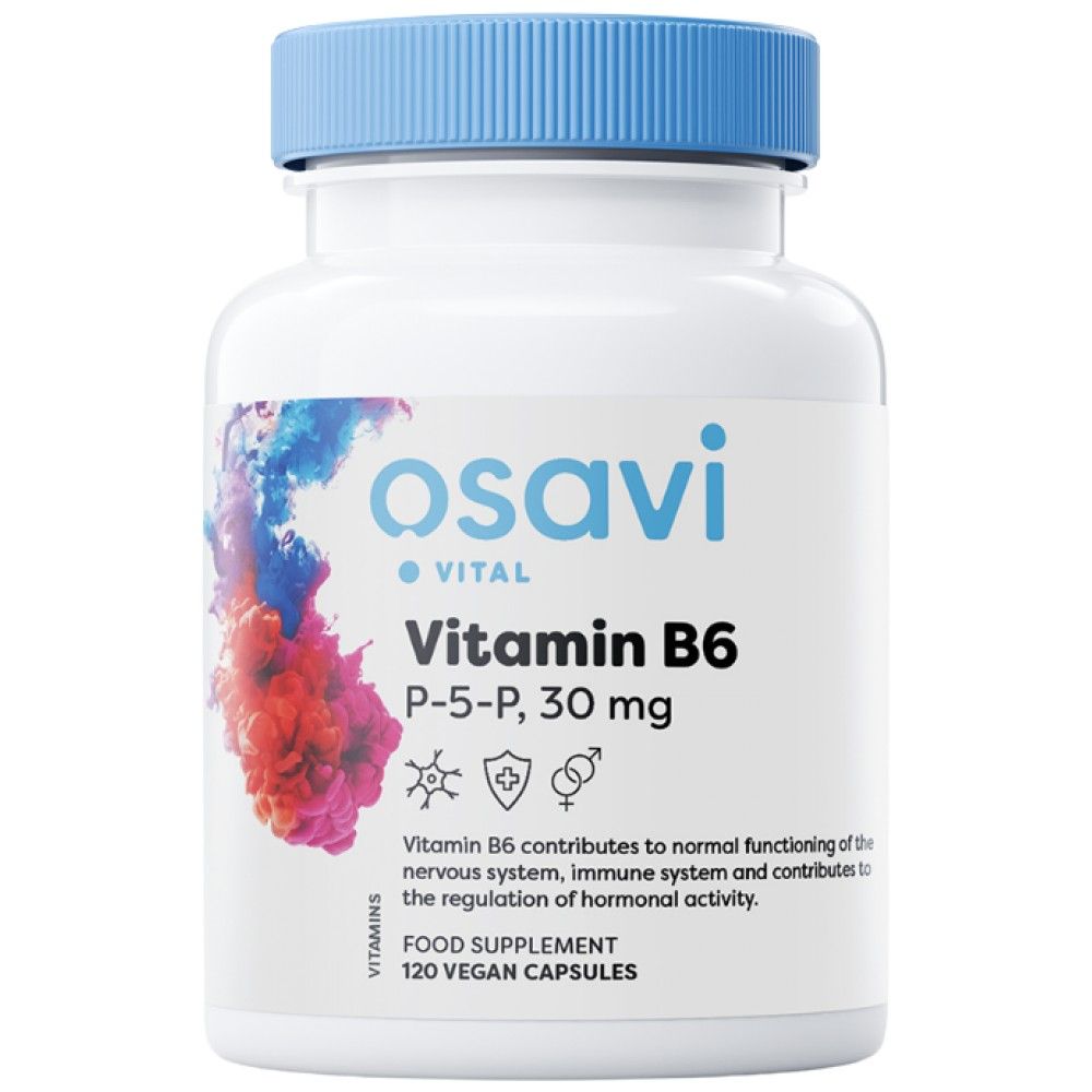 Vitamín B6 | P-5-P 30 mg-120 kapsúl