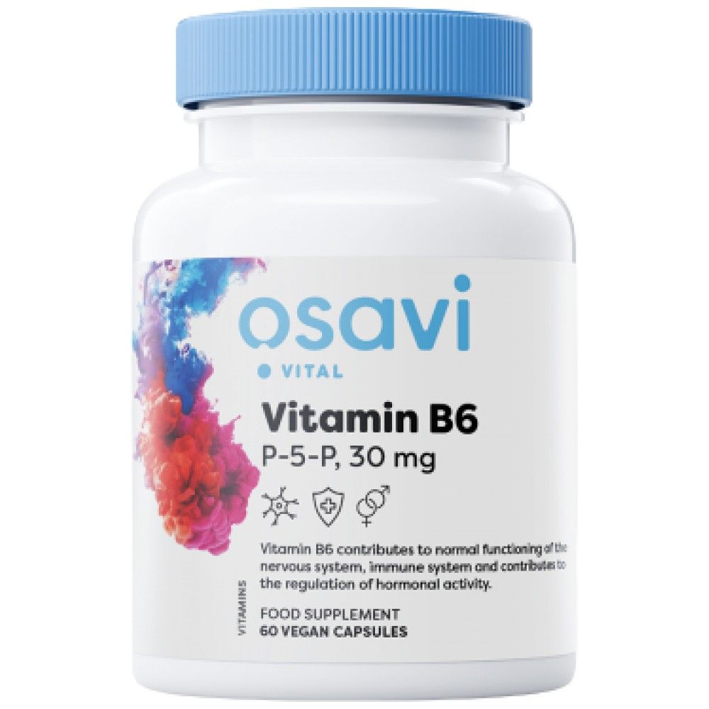 Vitamín B6 | P-5-P 30 mg-60 kapsúl