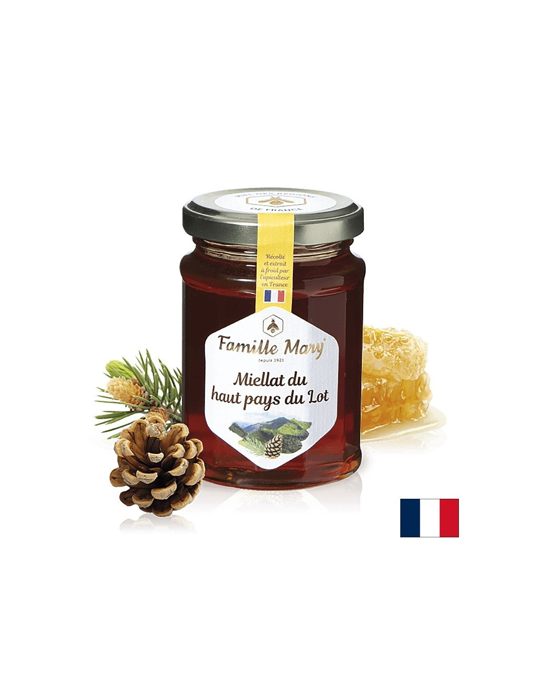 Včelá medová rosa, z Lot (Francúzsko), 230 g