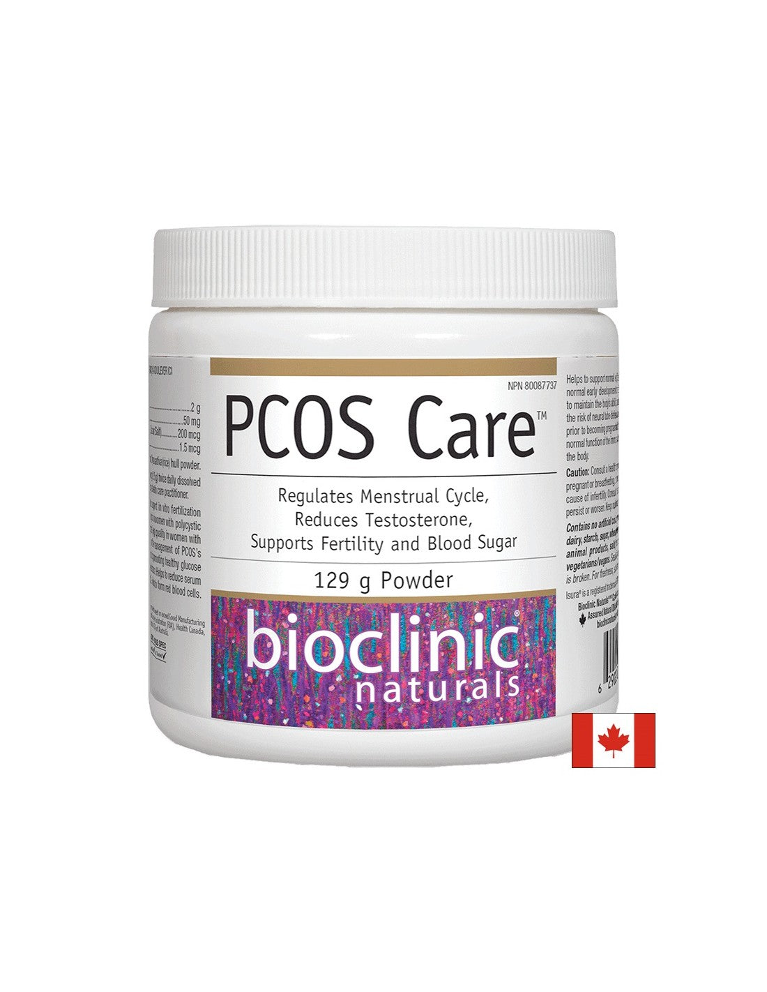 PCOS Care™ / Starostlivosť o syndróm polycystických ovárií x 129 g <tc>Natural Factors</tc>