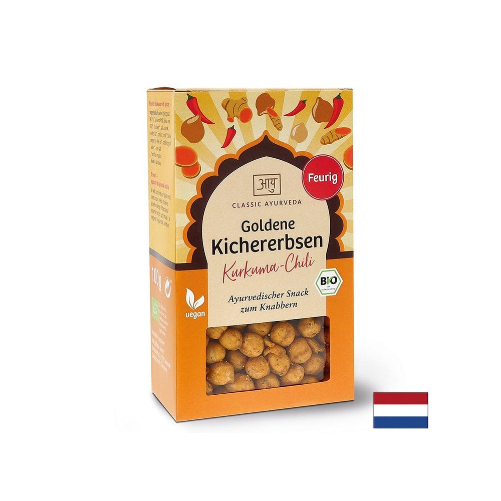 Pečená cícer (s kurkumou - chilli), organické, 100 g