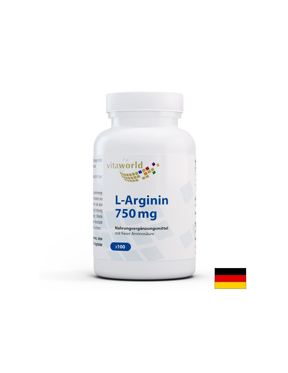 Podporuje svaly - L -arginín, kapsuly 750 mg x 100