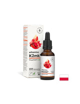 Zlepšuje hustotu kostí - Vitamín K2 (MK7), 30 ml kvapky <tc>Aura Herbals</tc>
