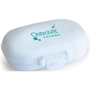 Ostrovit Pillbox / Box for capsules / White - Nutra Best Europe