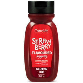 Strawberry Syrup / Zero Calorie 320 ml - Nutra Best Europe