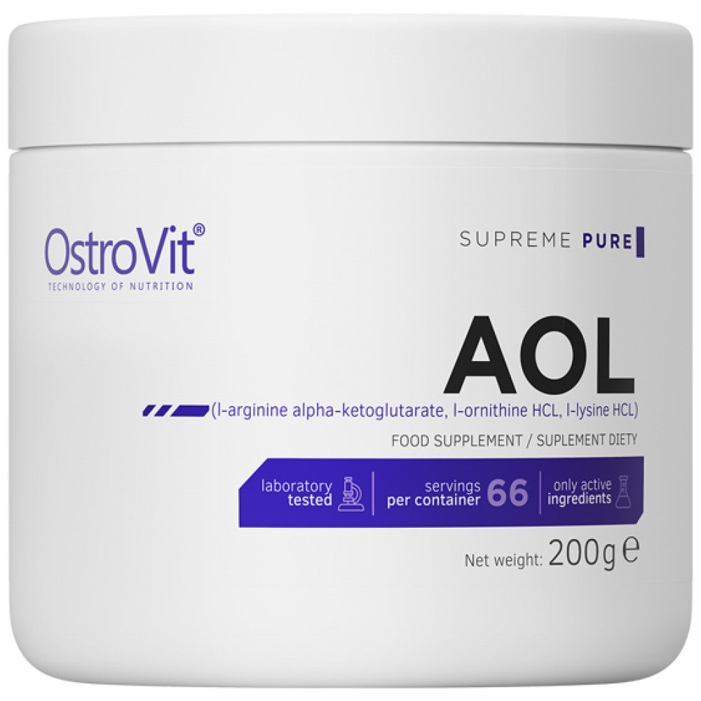 AOL / arginín ornitínový lyzínový prášok 200 gramov