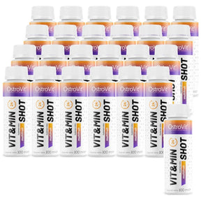 Vit&Min Shot | Multivitamin & Mineral Formula - 25 x 100 мл - Nutra Best Europe
