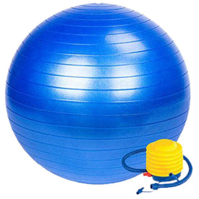 Gymnastic Swiss Ball 75 cm / Gymnastic Swiss Ball with Pump 75 cm 75 cm - Nutra Best Europe