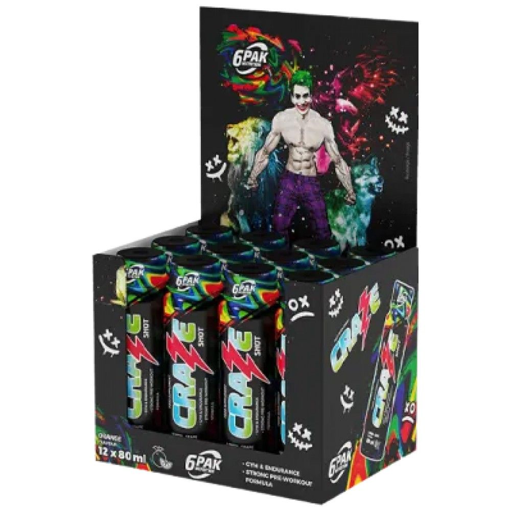 Shot Craze - 12 x 80 ml