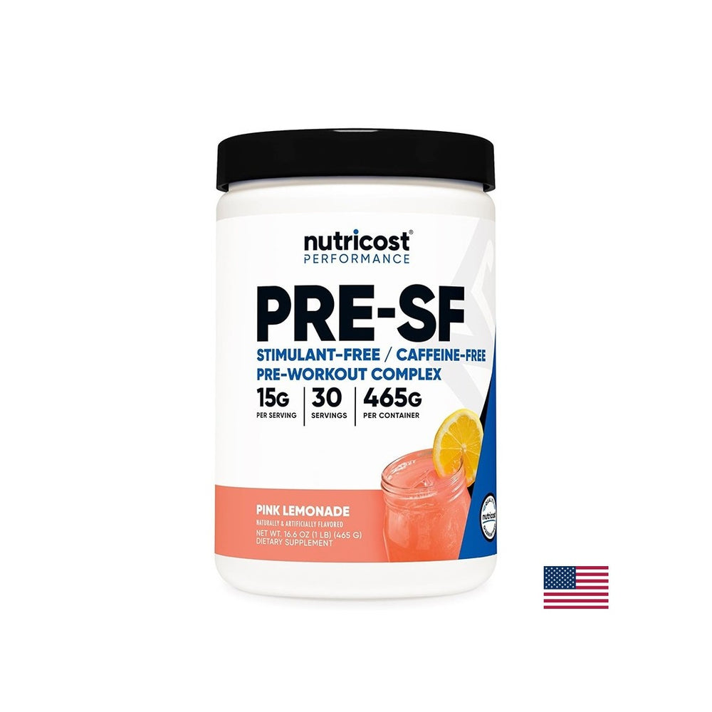 Pred tréningom komplex pre-SF, 450 g prášku, s ružovou chuťou limonády, 30 dávok