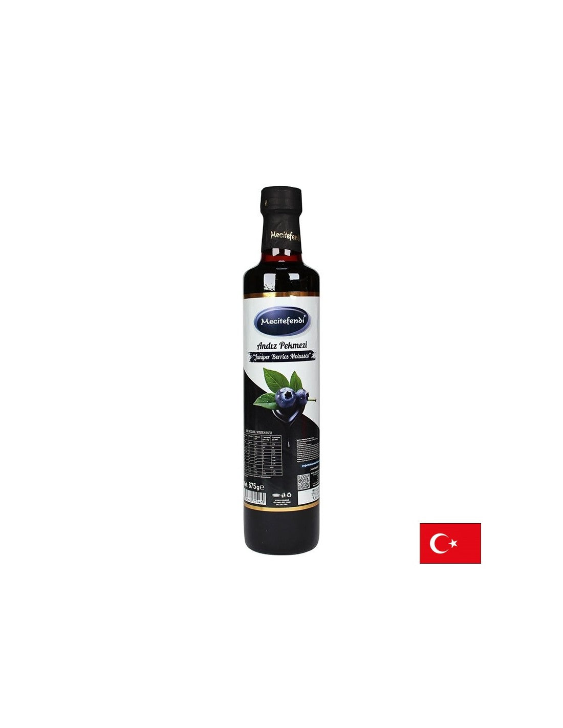 Juniper bobuľové melasy - silný antioxidant - pre priamu spotrebu alebo ochutenie sladkostí a nápojov, 675 g