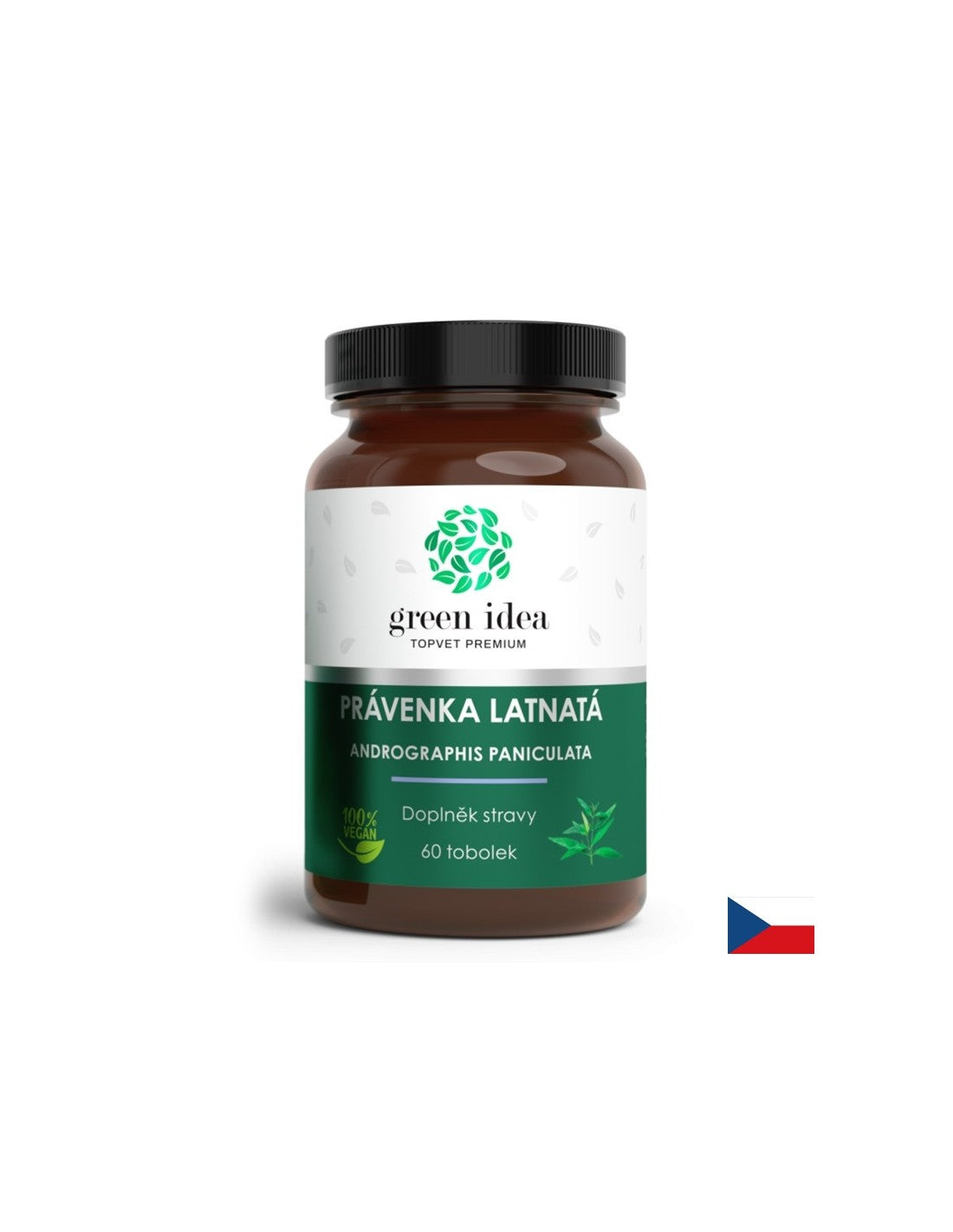 Pre prechladnutia a chrípku - Andrographis, kapsuly 385 mg x 60