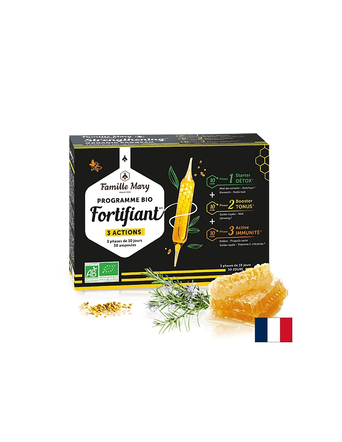 Program Bio Fittifant / 30-dňový biologický program na detoxikáciu a posilnenie tela, 30 ks. ampulky na pitie