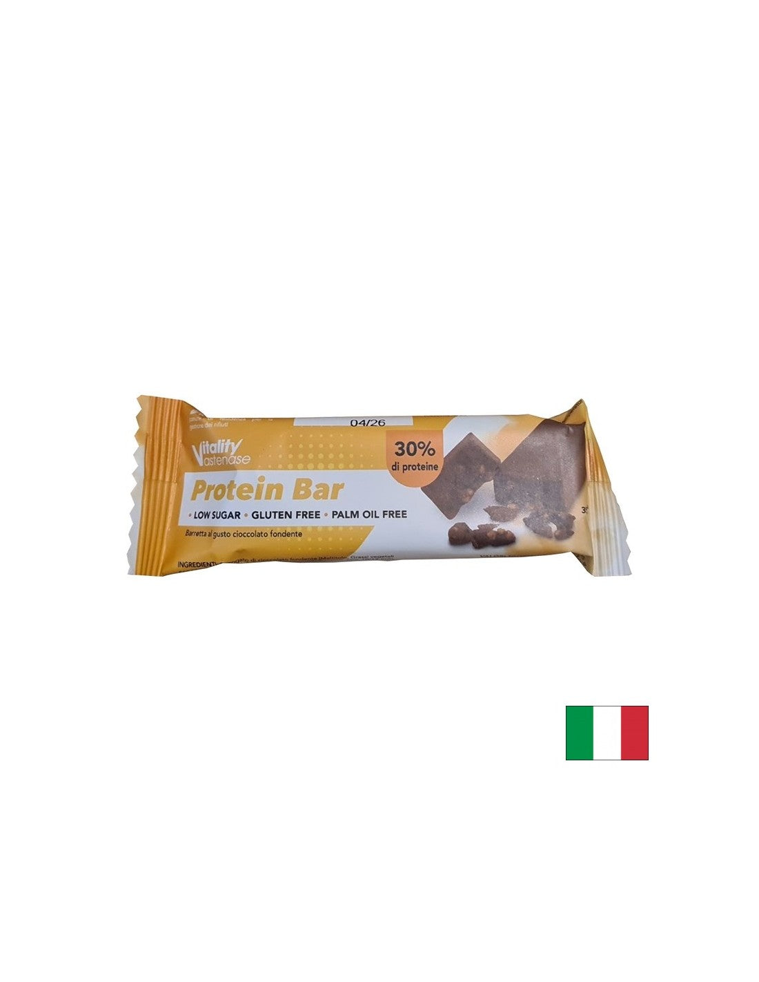 Протеиново барче (30% протеини) с ъъмен шоколад Vitality®, 55 g