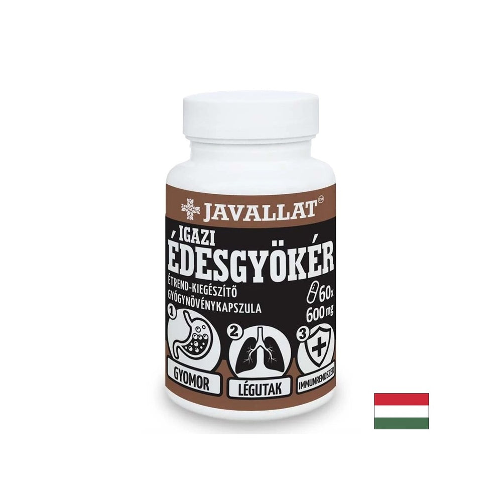 Nesporné žalúdky, gastritída a pálenie záhy - sladké drievko, 550 mg x 60 kapsúl