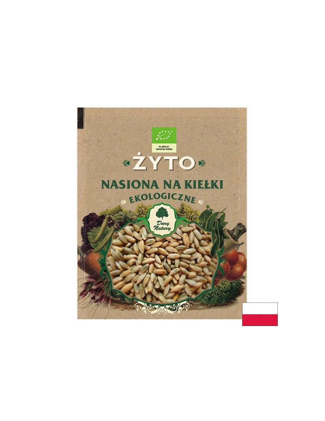 Raž (klíčiace semená), 50 g <tc>Dary Natury</tc>