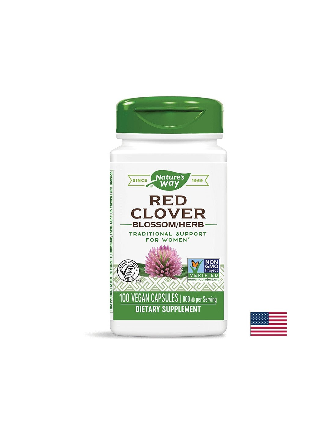 Kvety červeného ďateliny 400 mg - 100 kapsúl