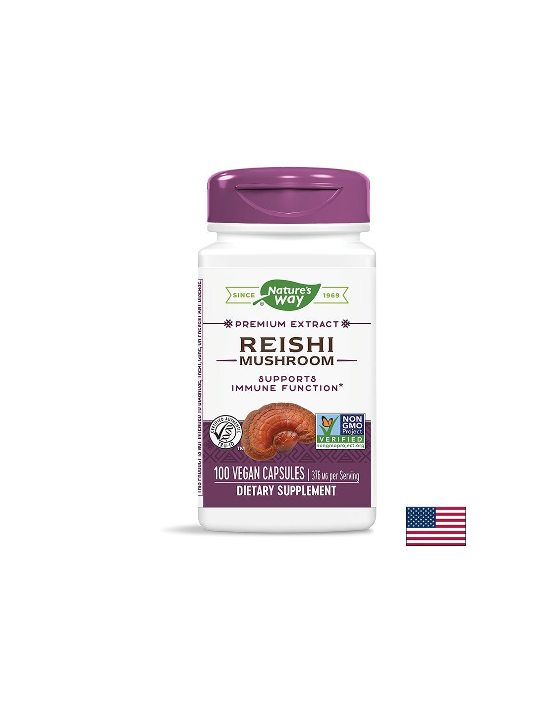 Reishi 190 mg - 100 kapsúl
