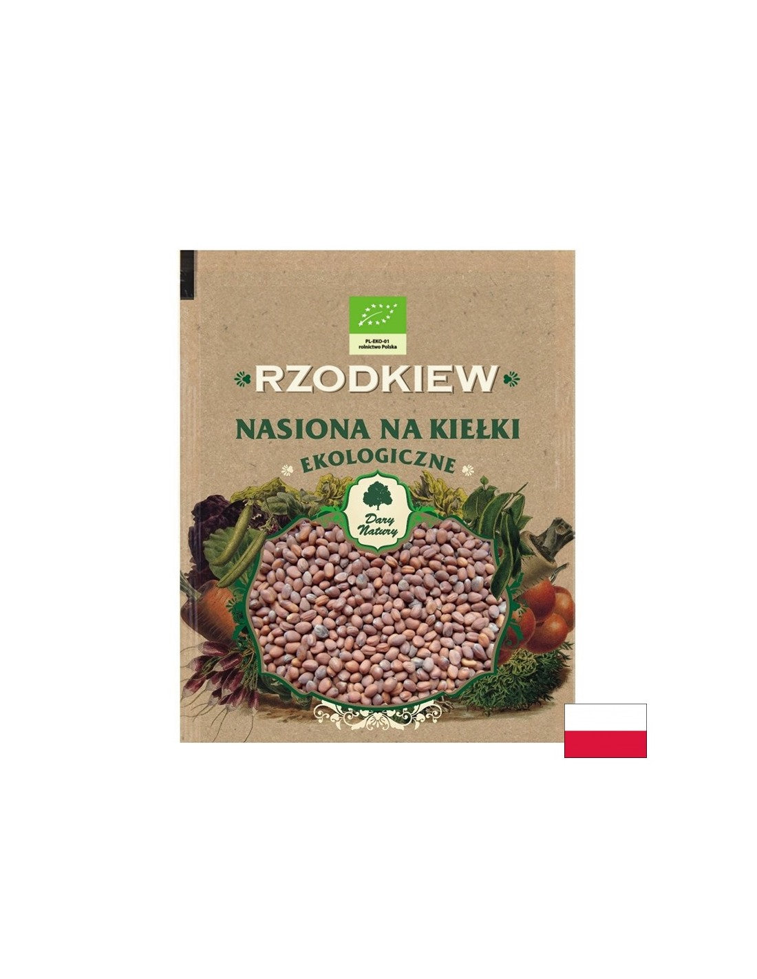 Reďkovky - Semená na klíčky Bio, 30 g <tc>Dary Natury</tc>