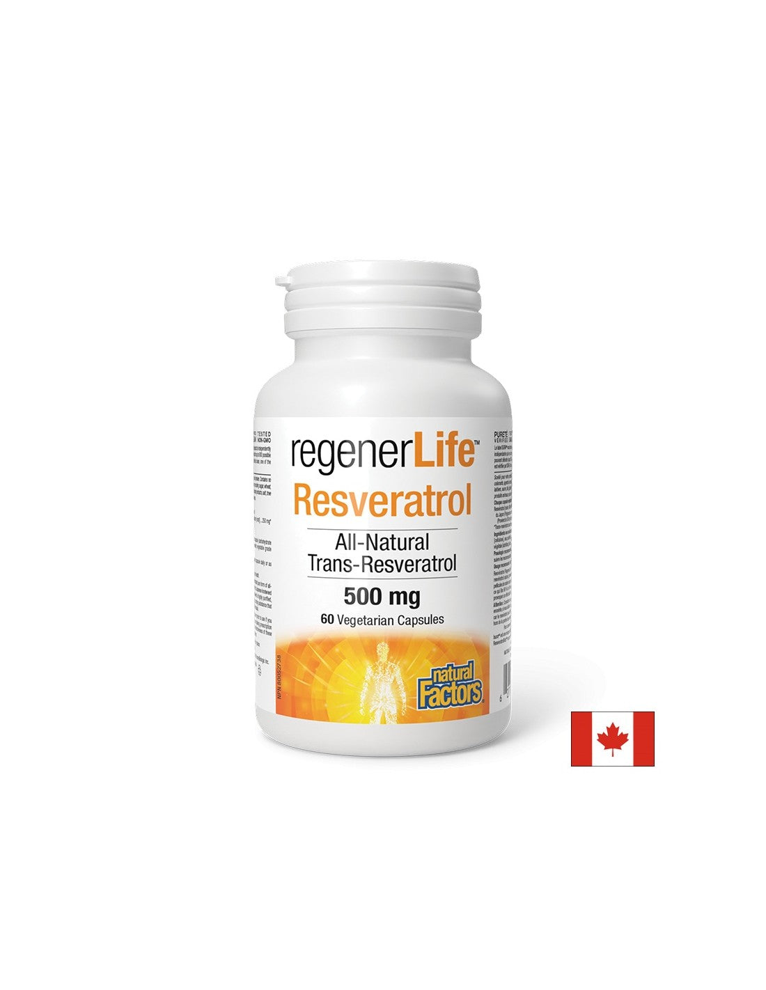Regener Life ™ Resveratrol 500 mg - 60 kapsúl