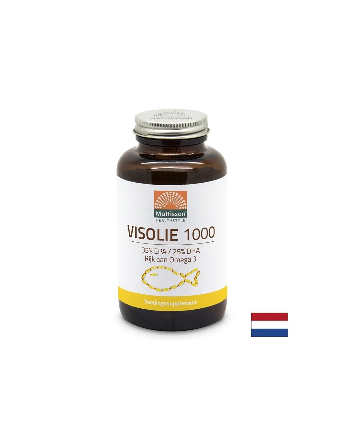 Rybí olej 1000 mg - EPA 350 mg / DHA 250 mg, 90 kapsúl <tc>Mattisson Healthstyle</tc>