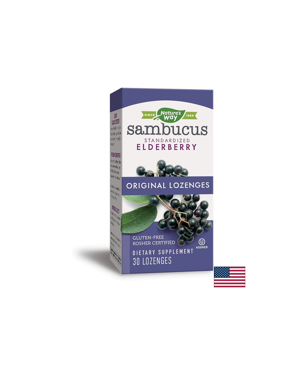 Sambucus originálne pastilky 200 mg - 30 kapsúl