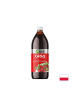 Hawthorn Juice s camu camu a prírodný vitamín C - srdce a nervový systém, 1 liter, 20 alebo 40 dávok