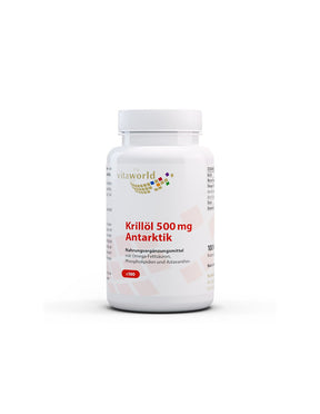 Cardiovascular System - Antarctic Krill, 500 mg x 100 capsules - Nutra Best Europe