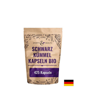 Cardiovascular system - Black cumin, 500 mg x 425 capsules - Nutra Best Europe