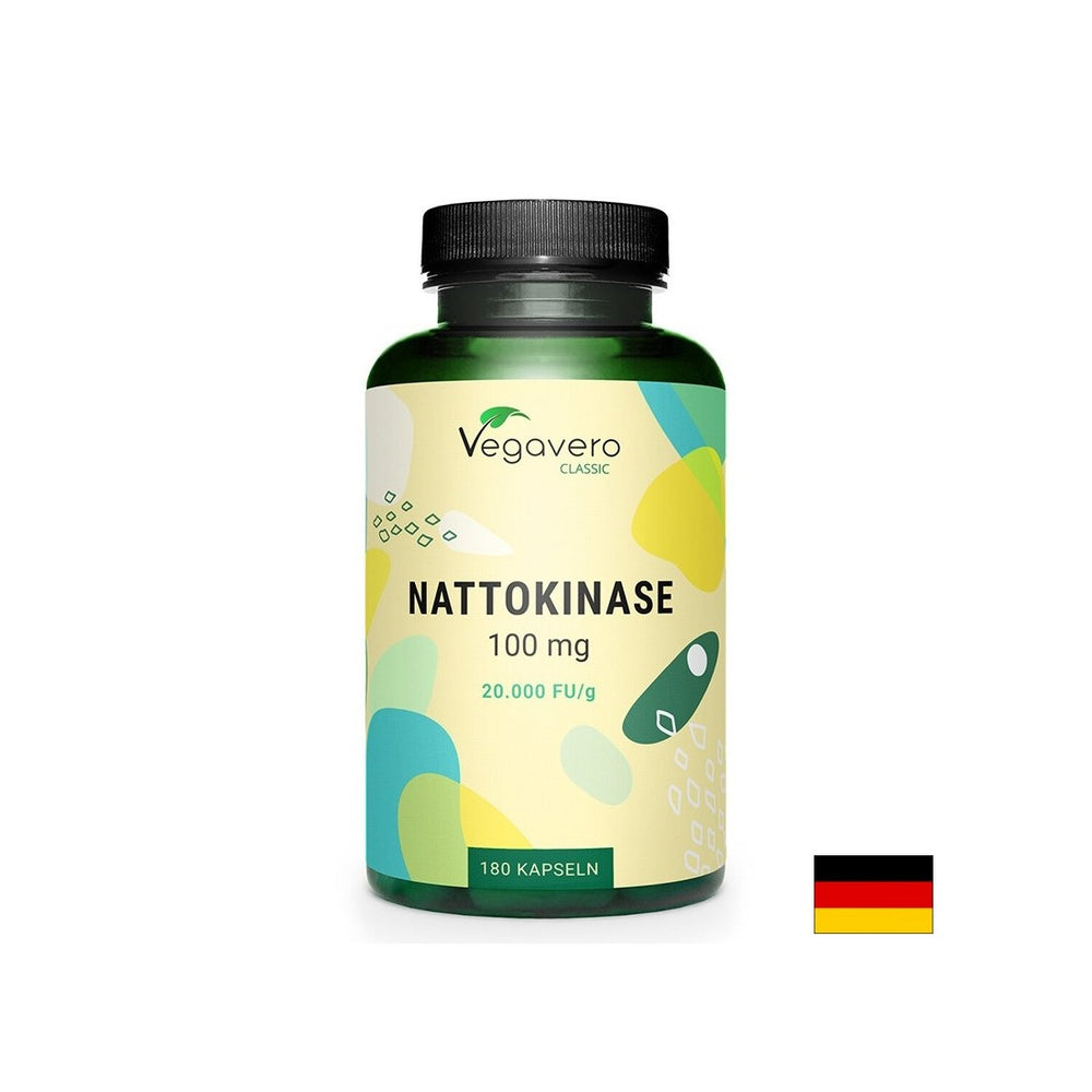 Kardiovaskulárne zdravie - Nattokináza, 100 mg x 180 kapsúl