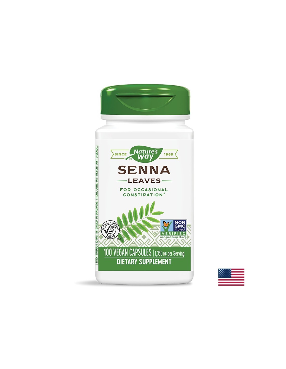 Senna (listy) 450 mg - 100 kapsúl
