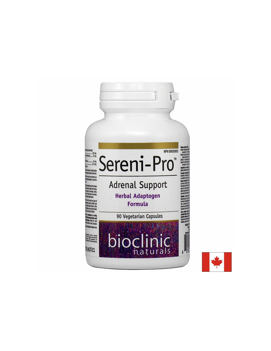 Sereni-Pro™ Adrenal Support x 90 kapsúl <tc>Natural Factors</tc>