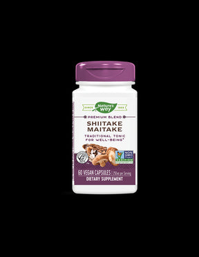 Shiitake & Maitake 250 mg - 60 capsules - Nutra Best Europe