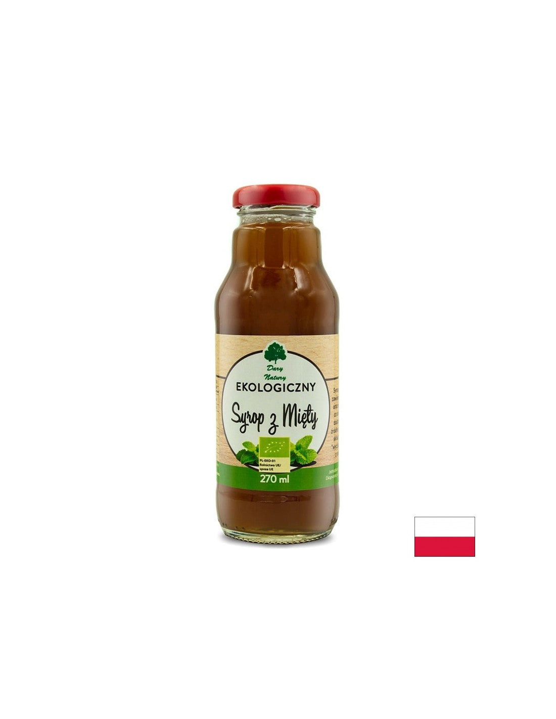 Mätový sirup Bio, 270 ml <tc>Dary Natury</tc>