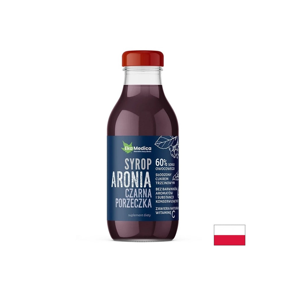 Sirup s Acerola, Aronia a BlackCurrant - silná imunita, 300 ml