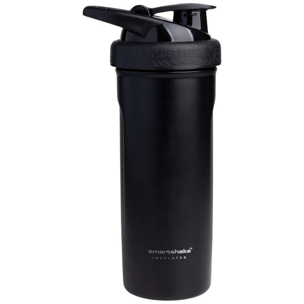 Izolovaný oceľový inteligentný trepač Čierna - 750 ml