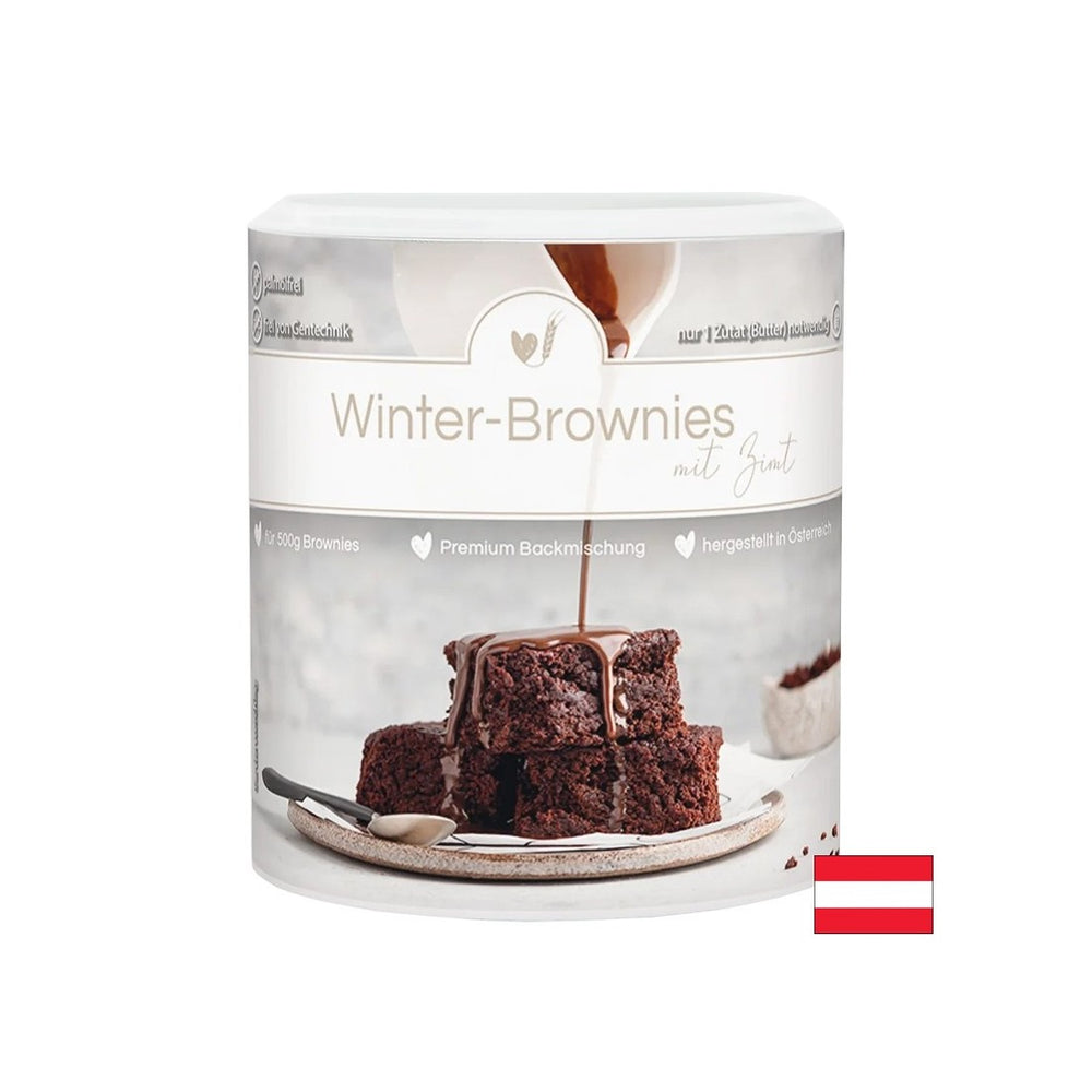 Zimná zmes pečenia Brownie s škoricou, 358 g