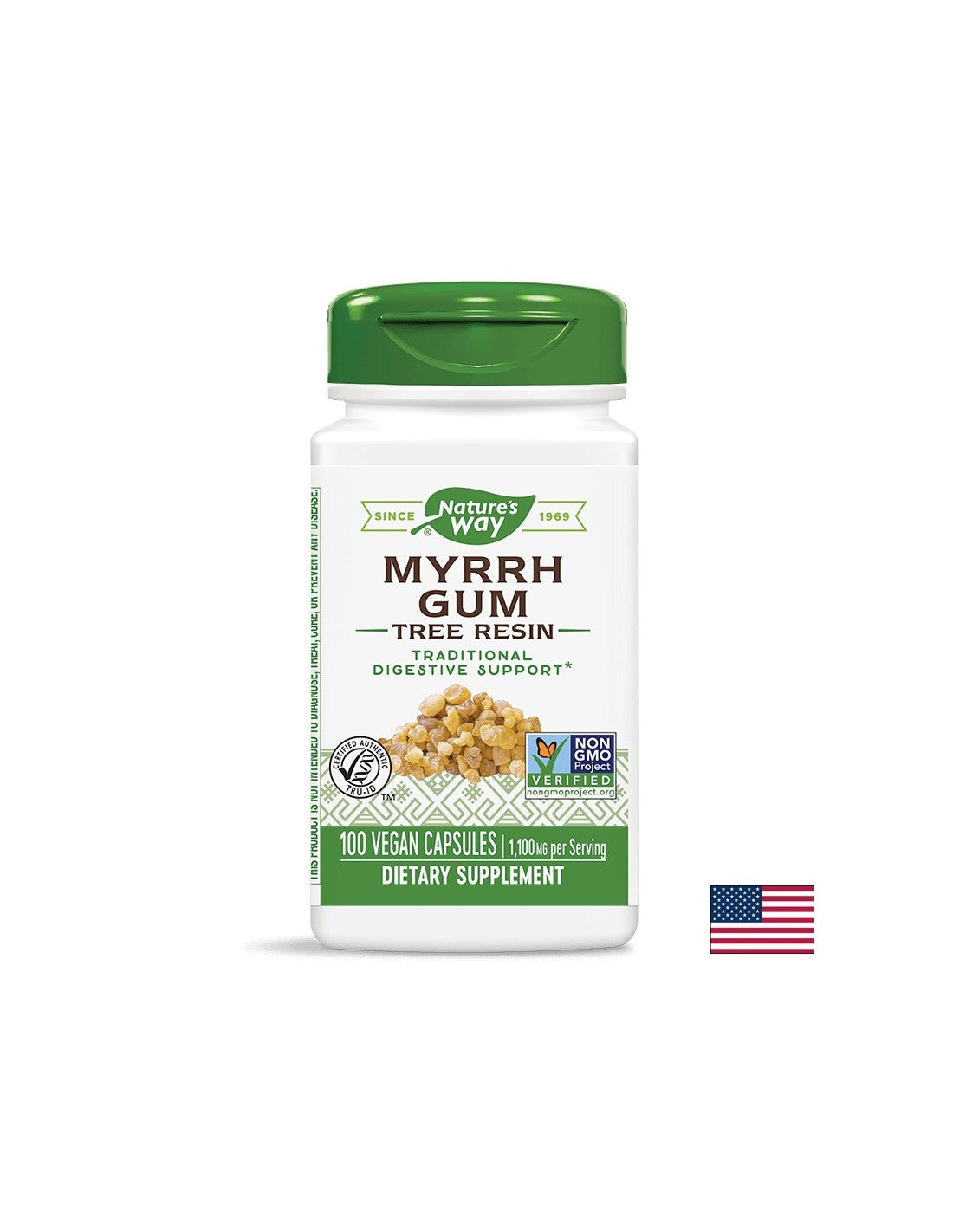 Myrrh gum 550 mg - 100 kapsúl