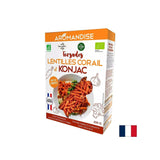 Bezlepkový výživový fusilli-3 minúta doby varenia (z konjac múky a koralovej šošovky), 200 g