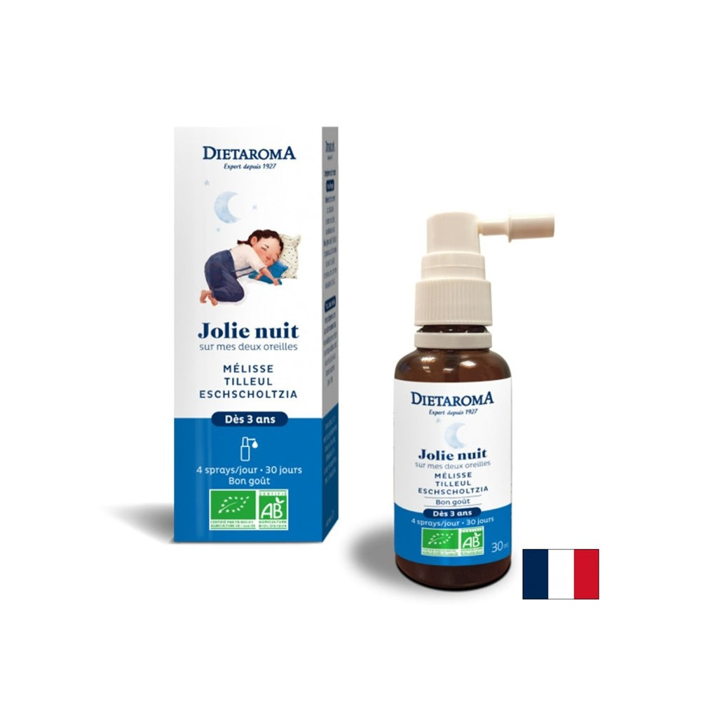 Pokojný spánok (pre deti a dospelých), 30 ml perorálneho spreja