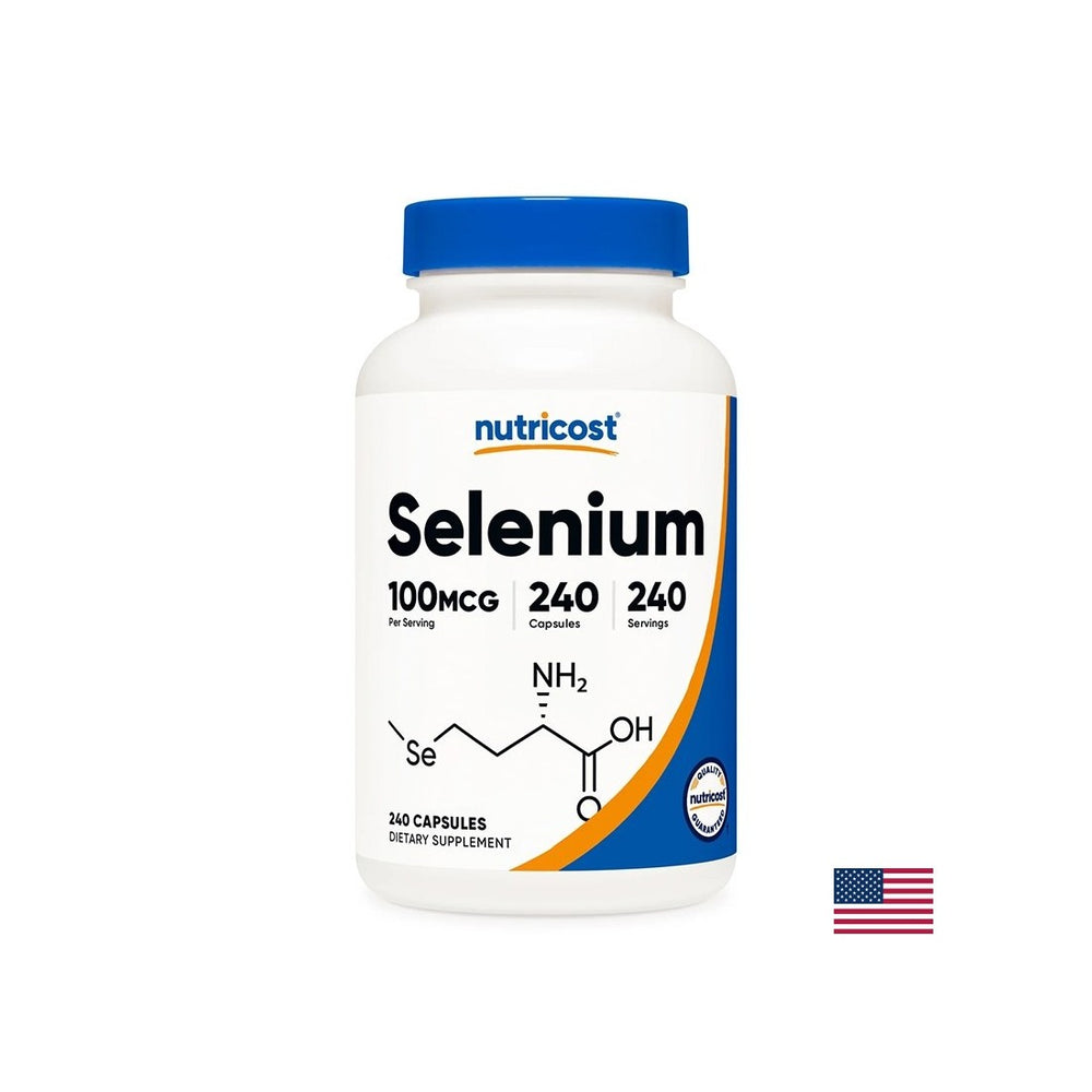Štítna žľaza - selén (L -Selenometionine), kapsuly 100 ug x 240