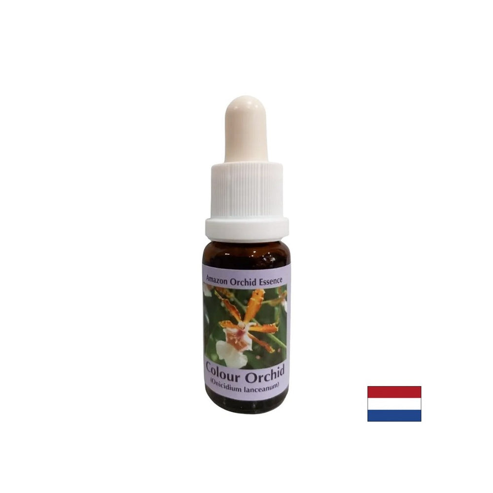 Stimuluje pozitívny prístup k životu - farebná orchidea č. 7, klesá 15 ml