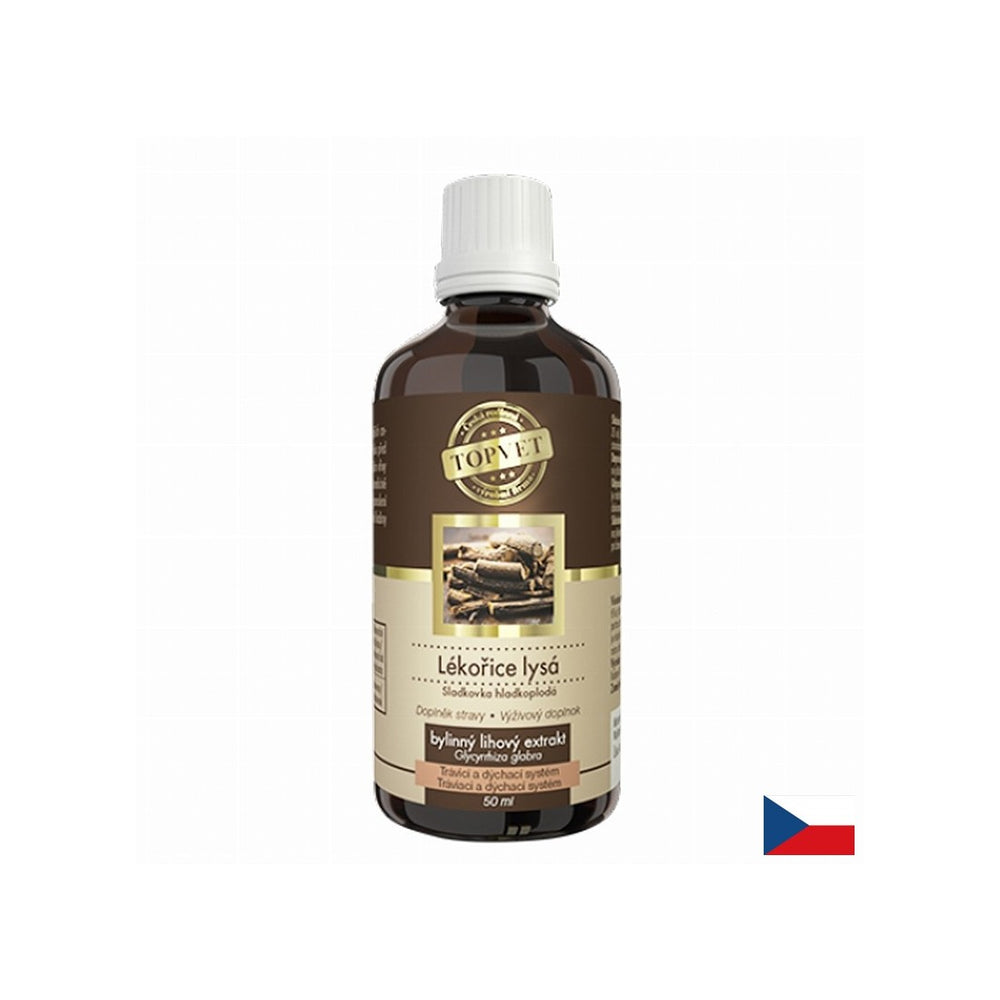 Gastrointestinálny trakt a respiračný systém - sladké drievko, 50 ml tinktúry